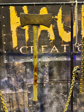 Load image into Gallery viewer, DOUBLE HEADED AXE RUSTY