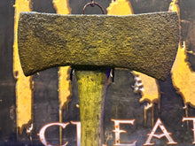 Load image into Gallery viewer, DOUBLE HEADED AXE RUSTY