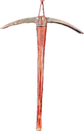 PICK AXE BLOODY