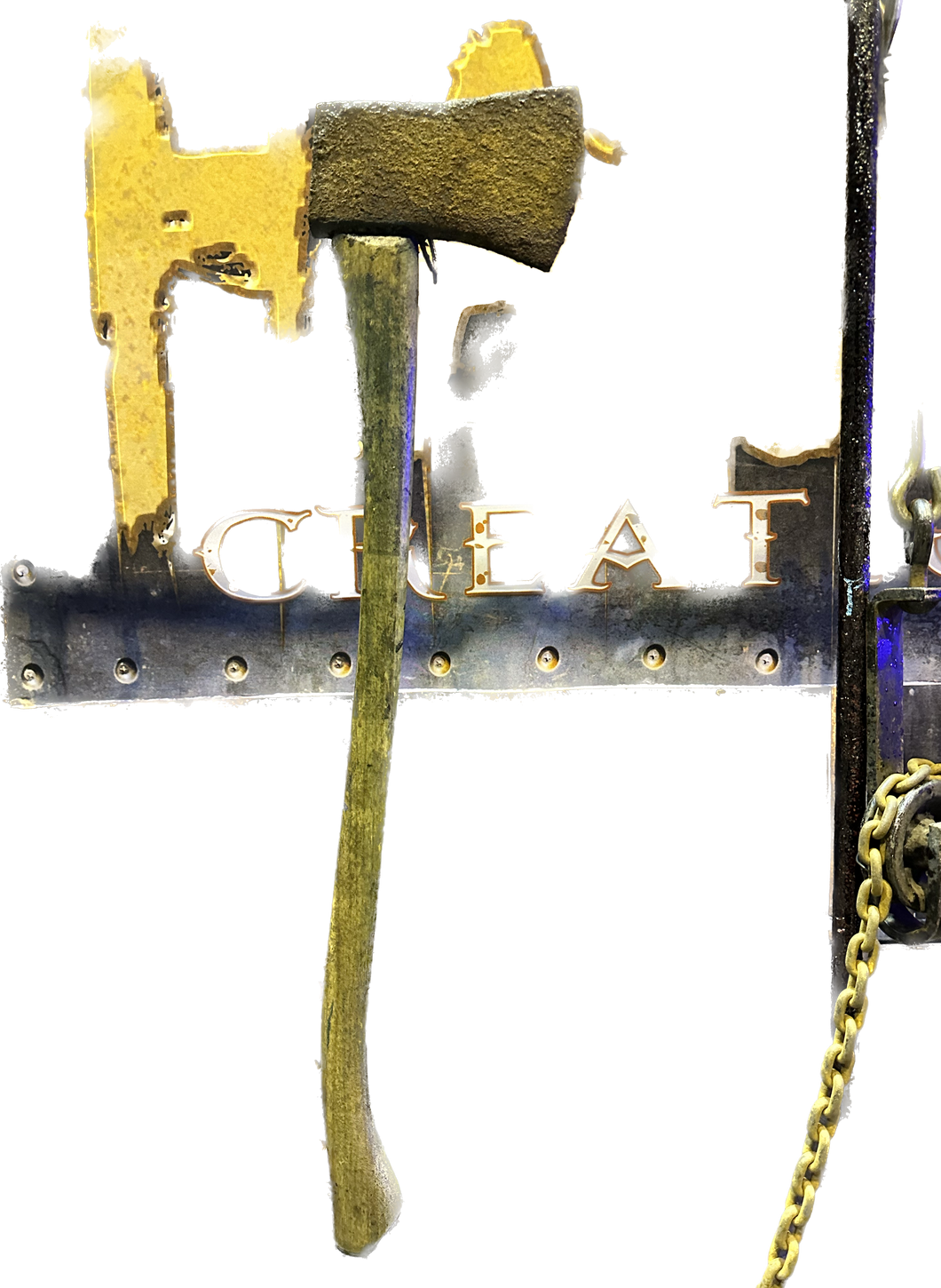 FLATHEAD AXE RUSTY