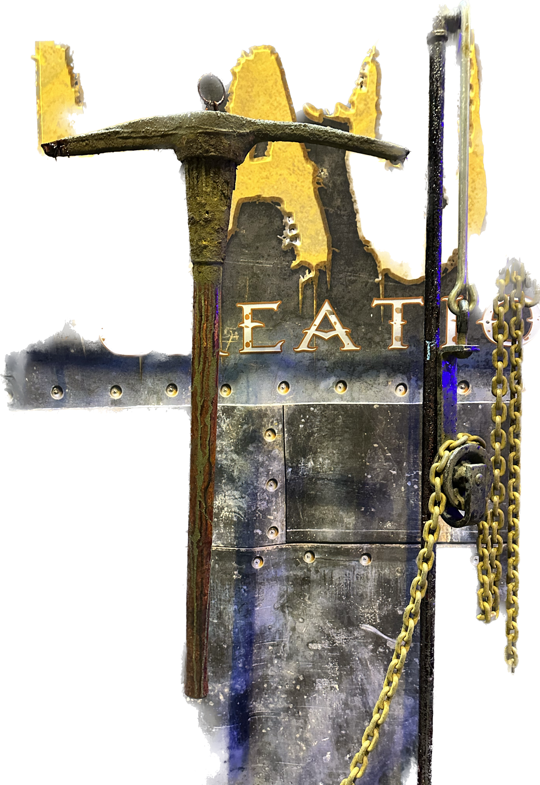 PICK AXE RUSTY